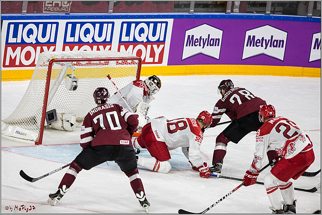 IIHF WM 2017, Lettland - Daenemark, 06.05.2017